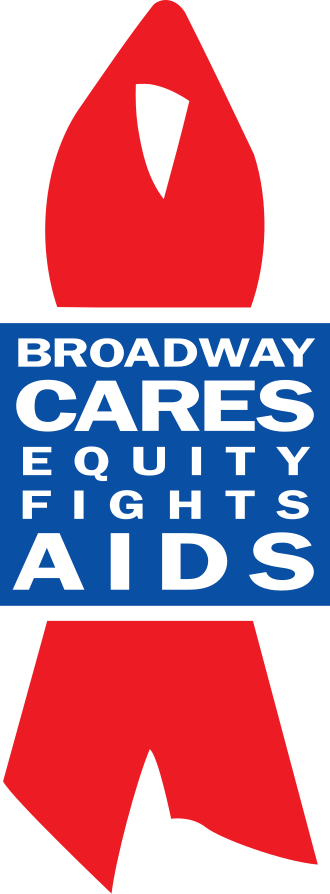 Logo for Broadway Cares/Equity Fight AIDS